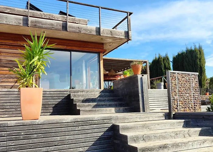 Maison Contemporaine En Bois Au Coeur Des Corbières Villa
