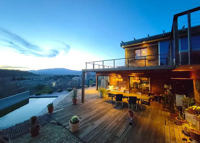 Maison Contemporaine En Bois Au Coeur Des Corbières Villa *