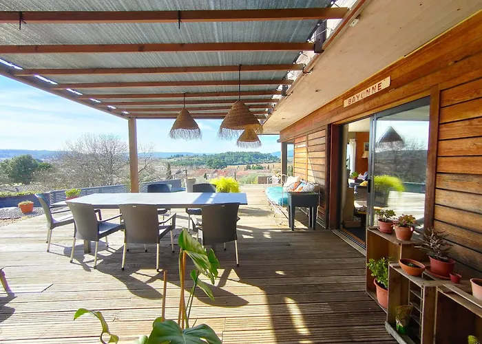 Villa Maison Contemporaine En Bois Au Coeur Des Corbières Ferrals-lès-Corbières