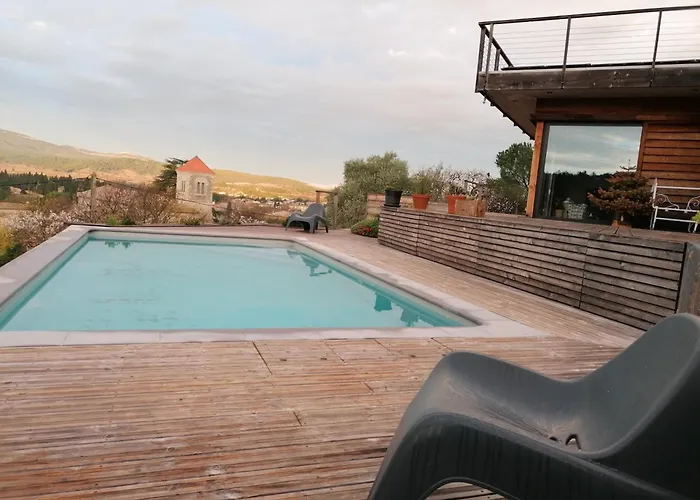 Maison Contemporaine En Bois Au Coeur Des Corbières Ferrals-lès-Corbières
